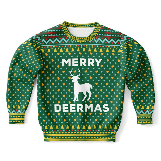 "Merry Deermas" Ugly Christmas Sweater