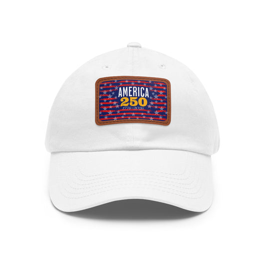 BUY NOW America 250 Faux-Leather Patch Anniversary Cap