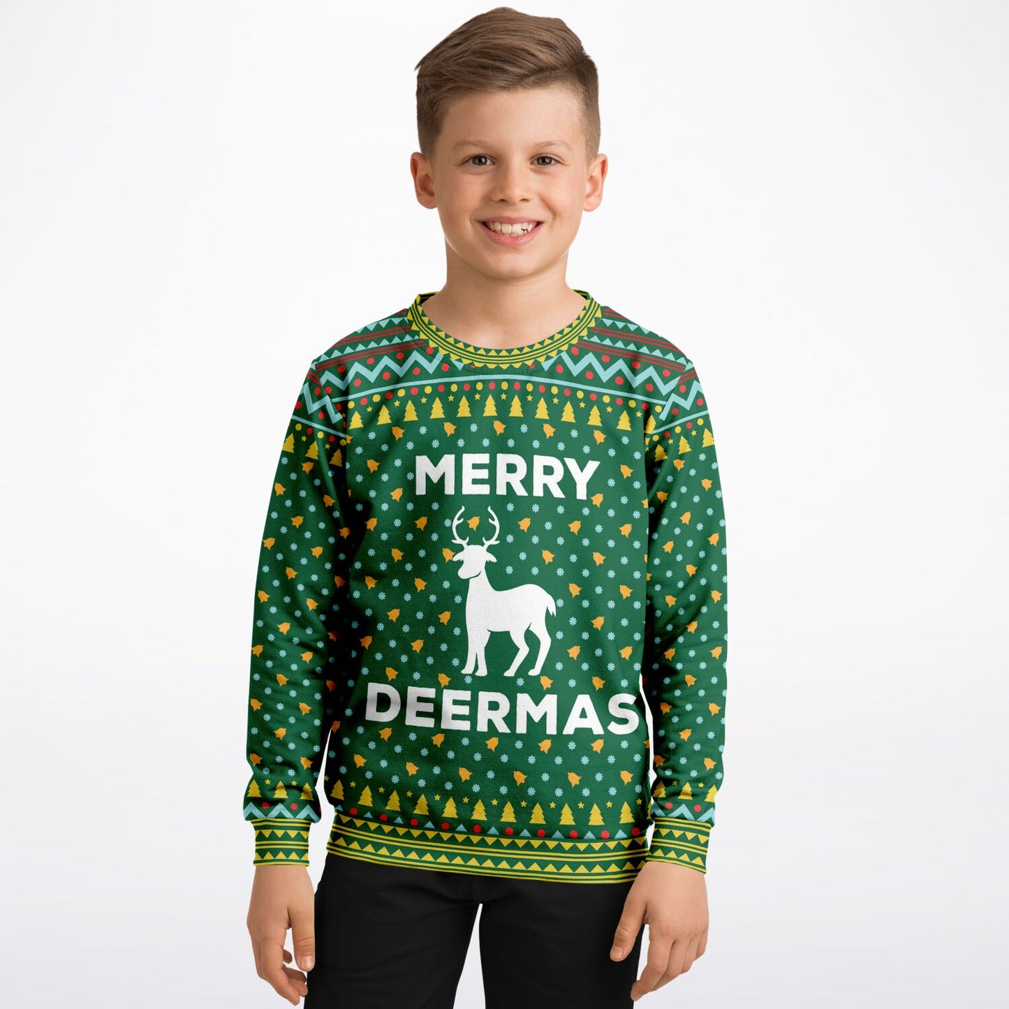 "Merry Deermas" Ugly Christmas Sweater