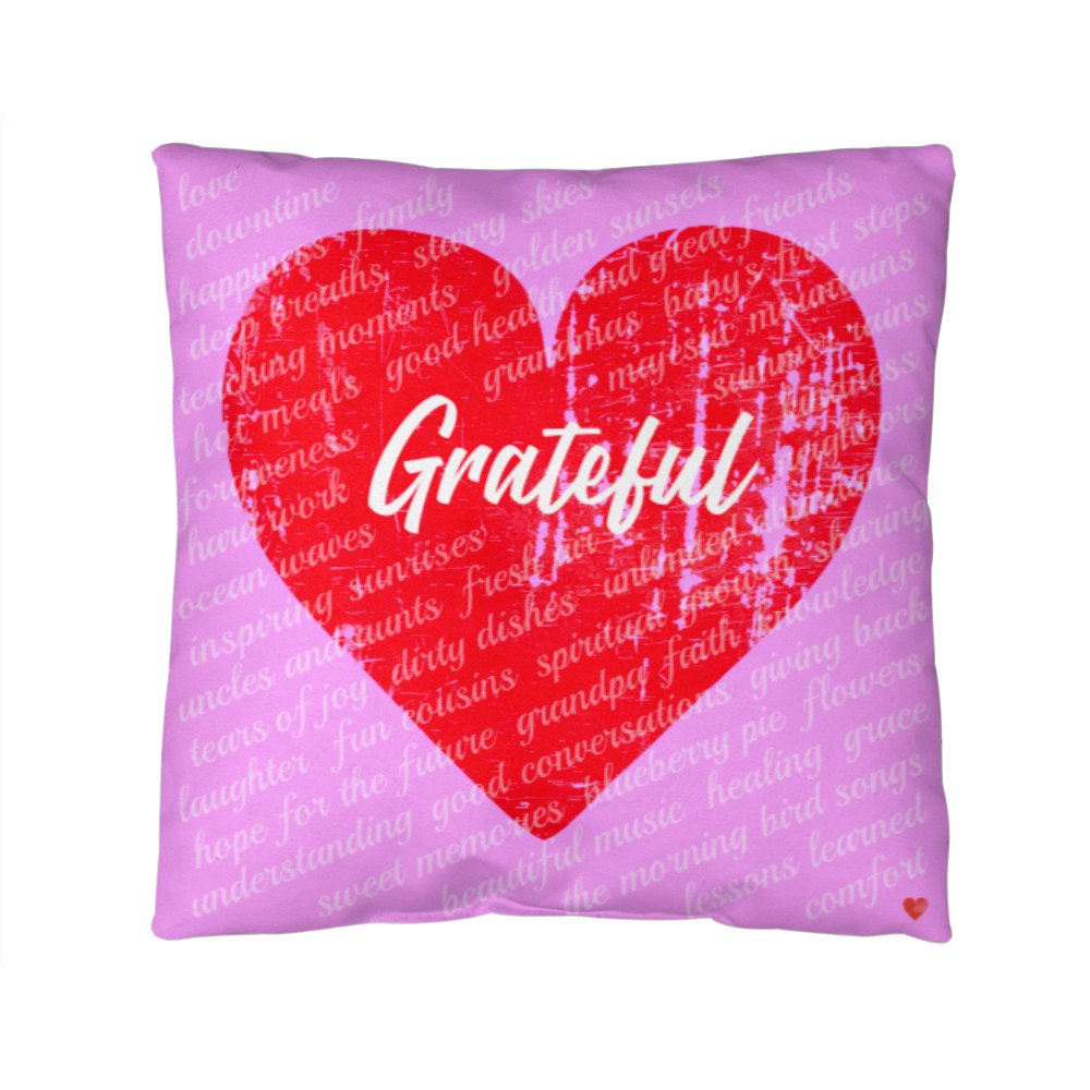 Gratitude Pillow