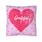 Gratitude Pillow (Hearts)
