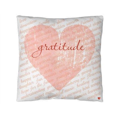 Gratitude Pillow (White Bkgd)