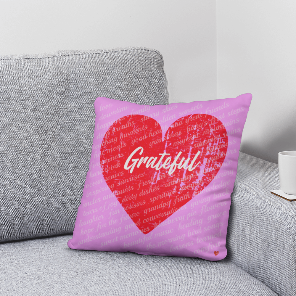 Gratitude Pillow