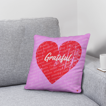 Gratitude Pillow