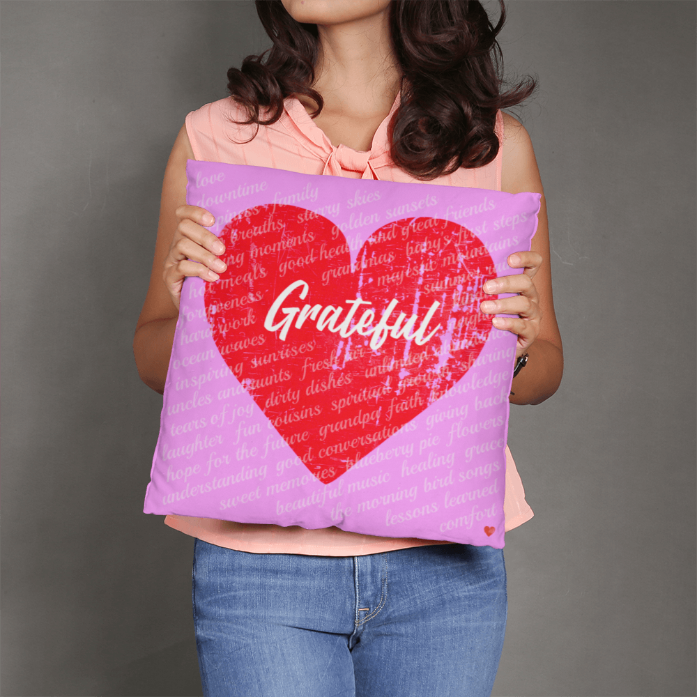 Gratitude Pillow