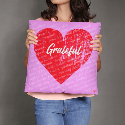 Gratitude Pillow