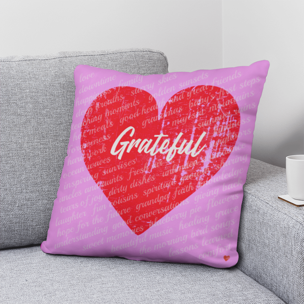 Gratitude Pillow