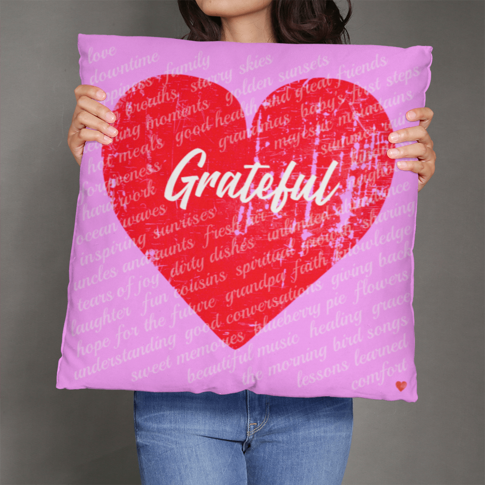 Gratitude Pillow
