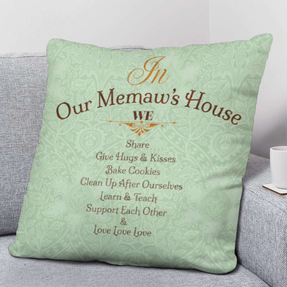 'Memaw's House' Pillow
