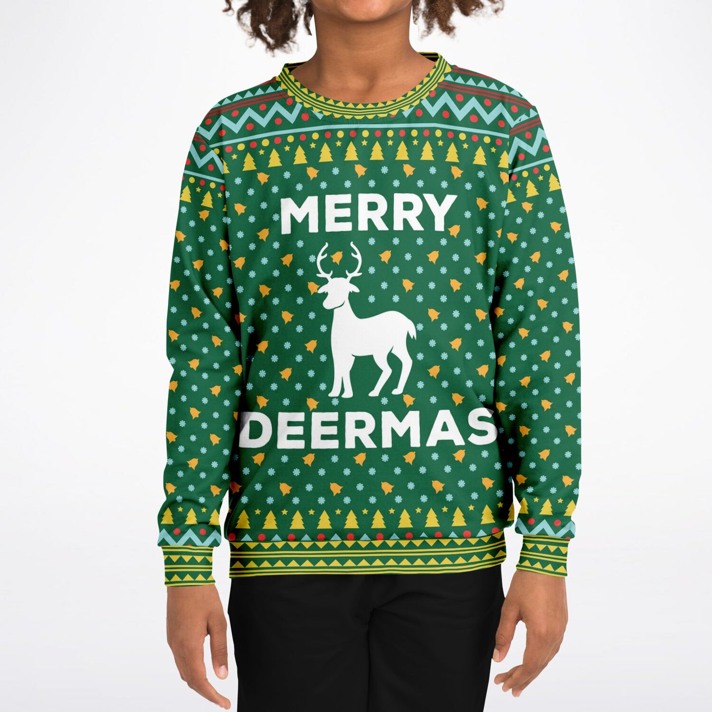 "Merry Deermas" Ugly Christmas Sweater