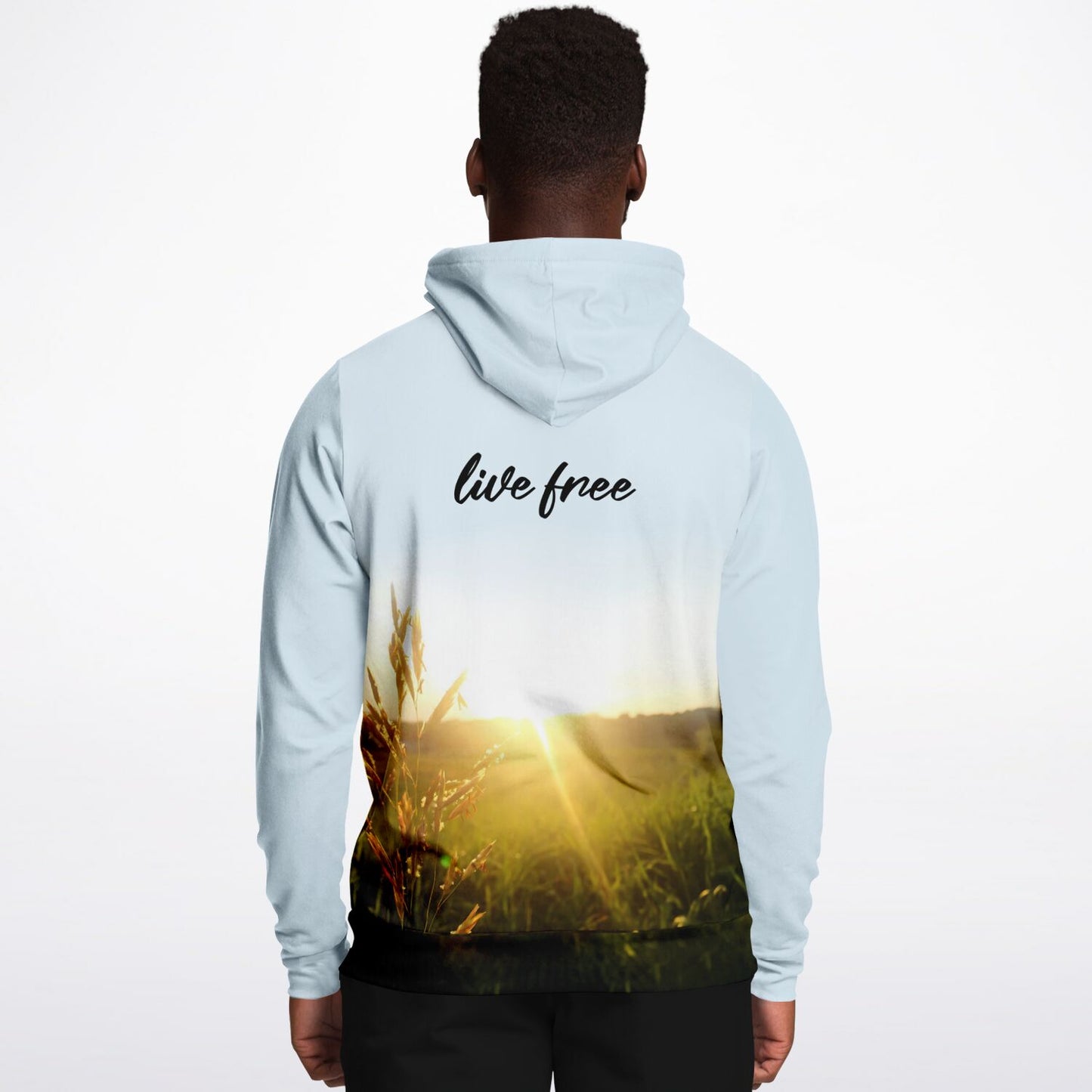 American Lifestyle Classic Hoodie (Sky Blue)