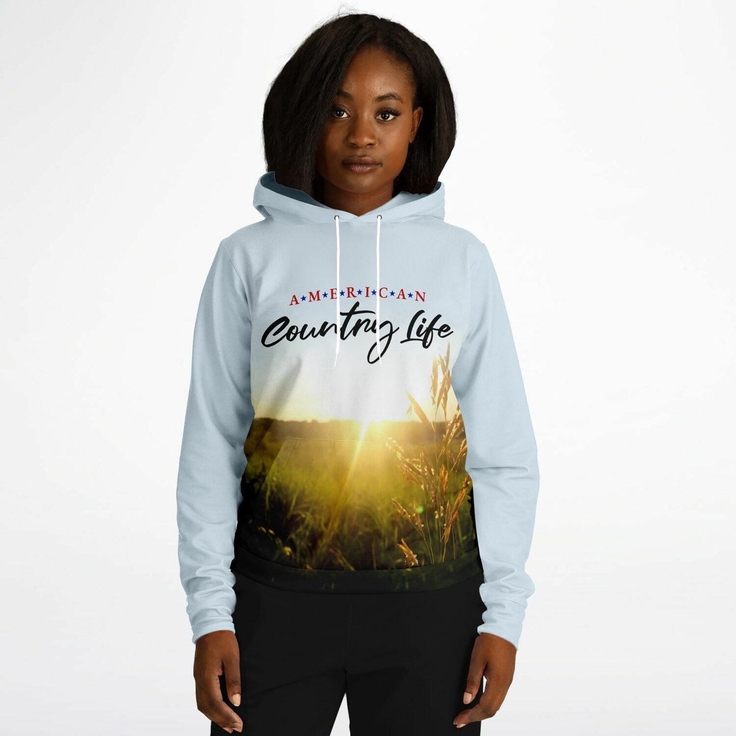 American Lifestyle Classic Hoodie (Sky Blue)